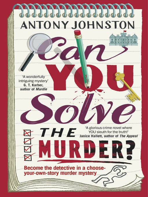Cover image for Can You Solve the Murder?
